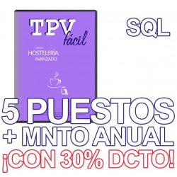 TPVFÁCIL HOST AVA+MTO SQL,...